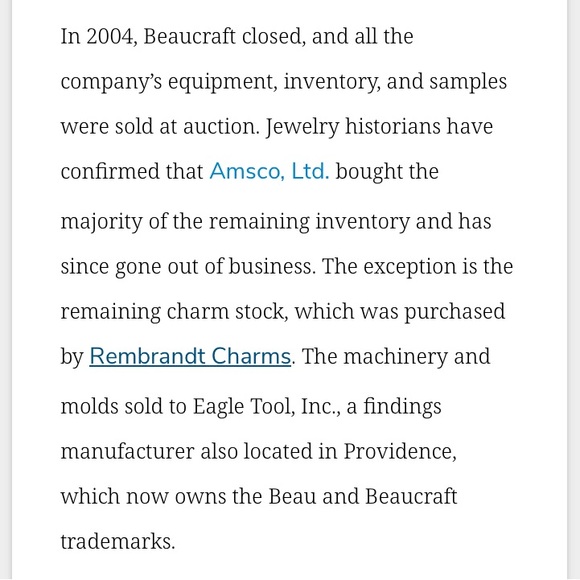 1960’s “Beau” Sterling Silver • Golf Clubs Charm • Vintage - Picture 11 of 13